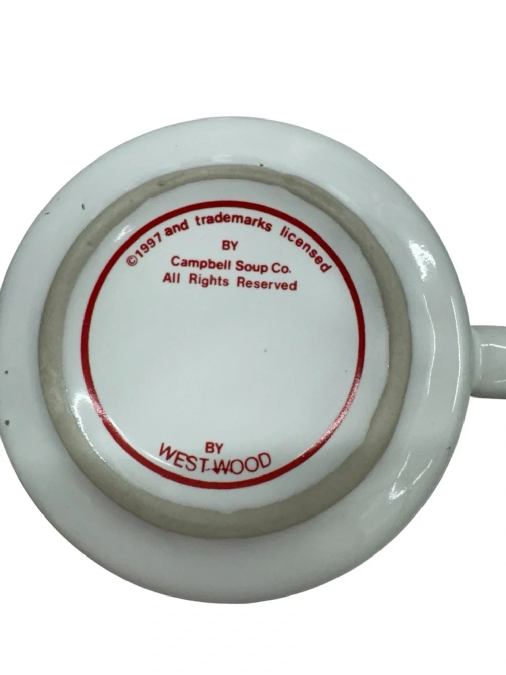 Campbell’s Red Ceramic Soup Mug